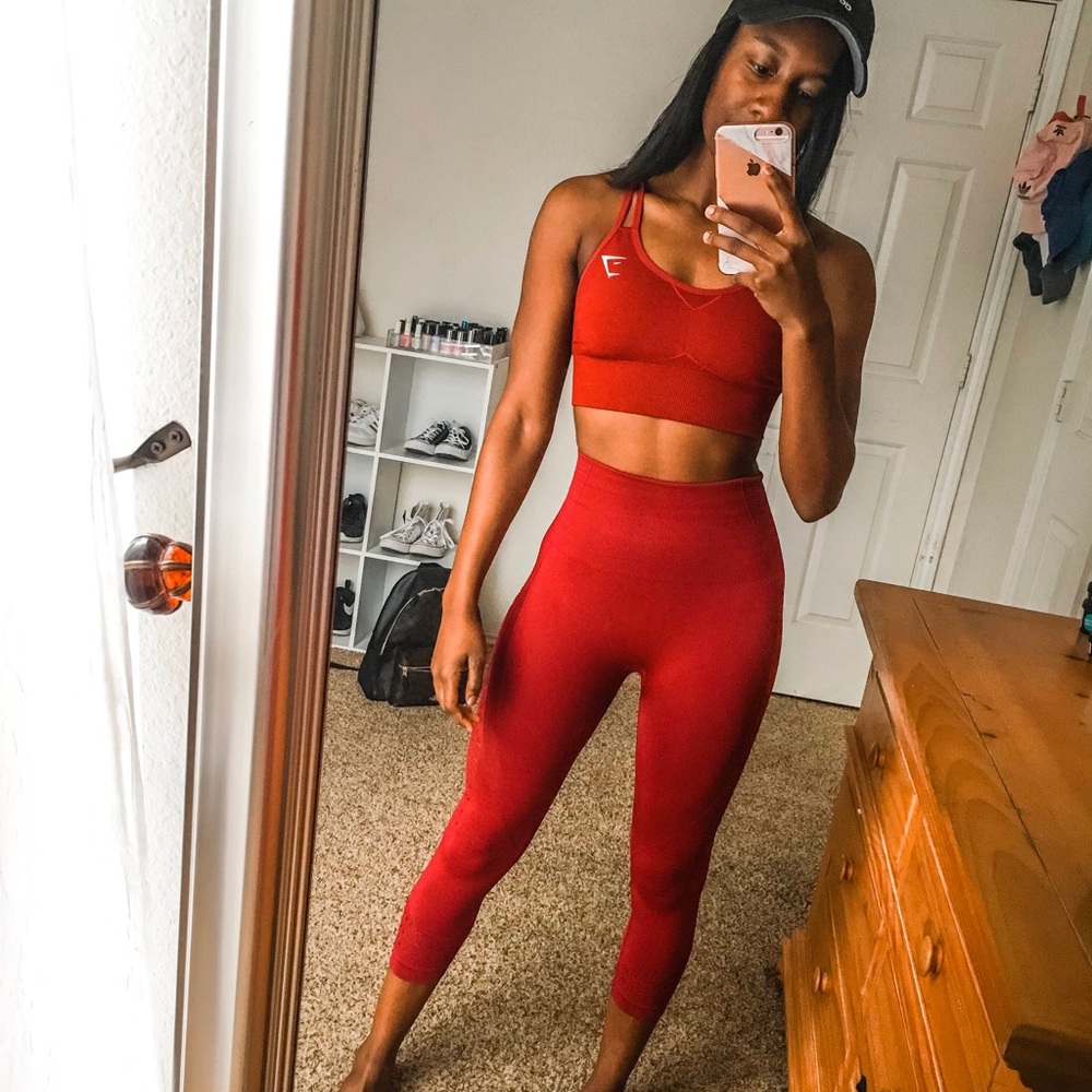 Gymshark SET ENERGY SEAMLESS Top & Bottom